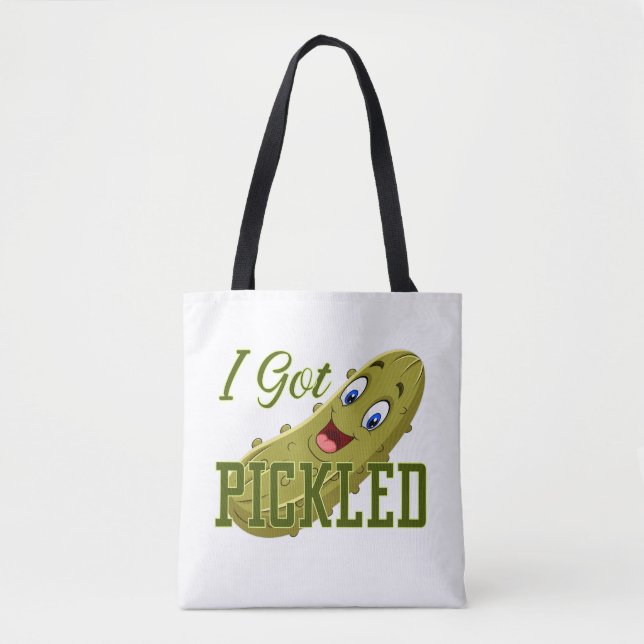 Tasche - "In pickled Delight: Ich Got pickled! (Vorderseite)