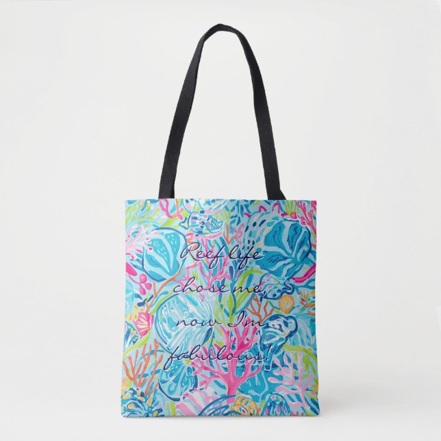 Tasche in stilvoller Grafik (Vorderseite)