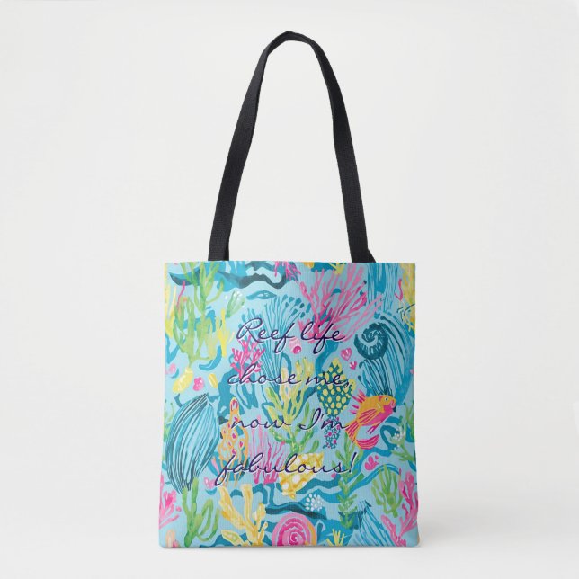 Tasche in stilvoller Grafik (Vorderseite)