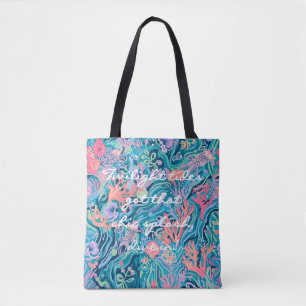 Tasche in stilvoller Grafik