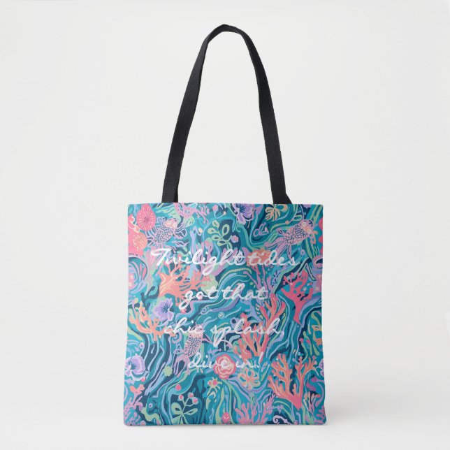 Tasche in stilvoller Grafik (Vorderseite)