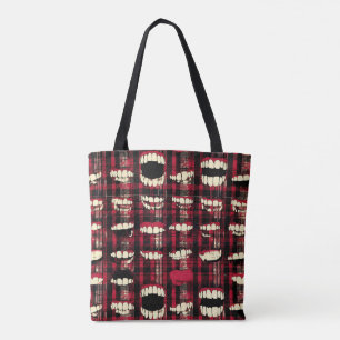 Tasche karierter Zähne
