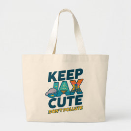 Tasche 'Keep Jax Cute, Don’t Pollute'