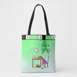 Tasche 'Living the Lymie Life' Lyme-Borreliose
