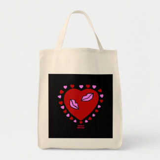 Tasche Lovely Heart Kisses Grocero
