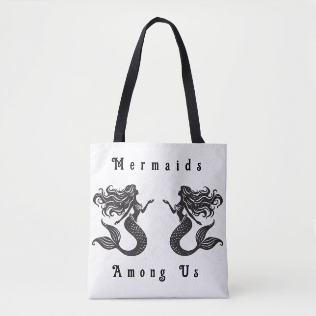 Tasche "Mermaids unter uns" (Vorderseite)