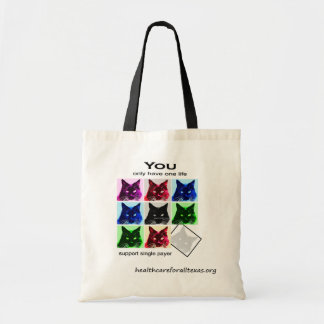Tasche mit 9 Leben