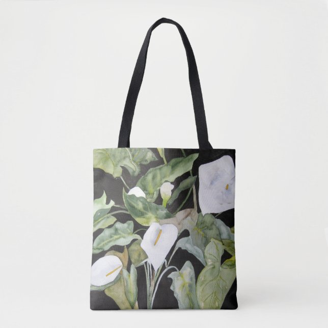 Tasche mit Aquarell der Basstölpel (Vorderseite)