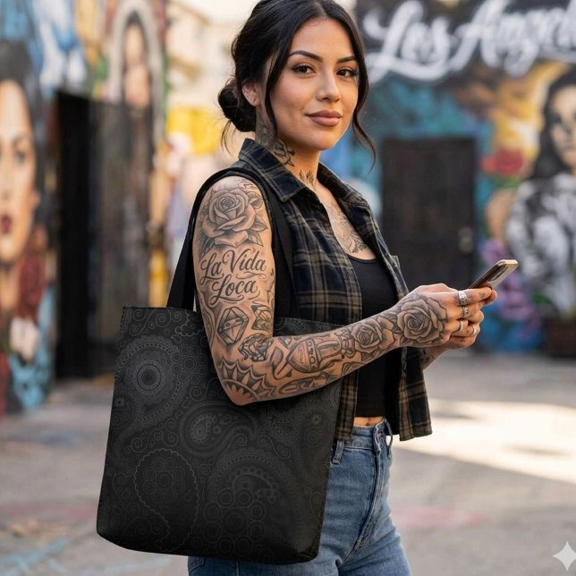 Tasche mit Bandana-Muster  (Bandana tote bag tote bag)