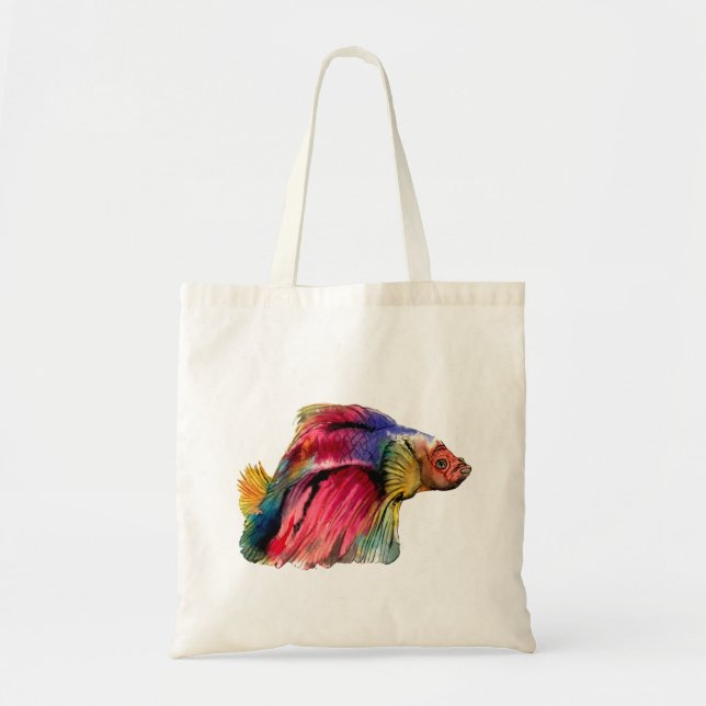 Tasche mit Bettfisch-Design (Vorne)