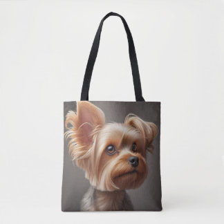 Tasche mit Bild eines kleinen Hundes