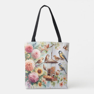 Tasche mit Bild von Wildvögeln