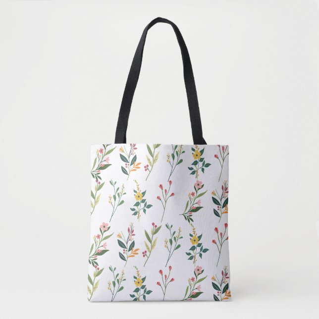 Tasche mit Blumenmuster (Vorderseite)