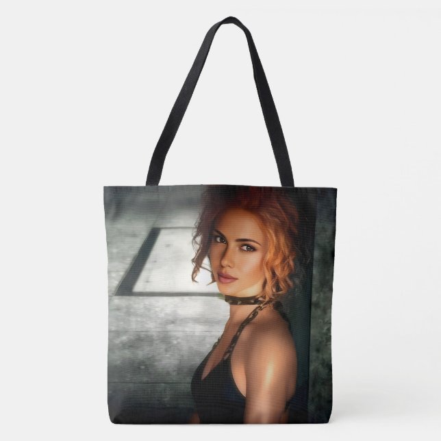 Tasche mit dem Aufdruck "Clear Shadows" (Vorderseite)