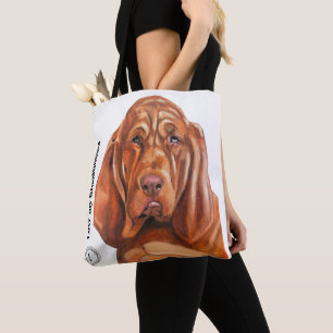 Tasche mit dem Blutspürhund aus dem Ölgemälde