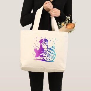 Tasche mit einem Berner Sennenhund