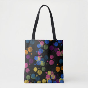 Tasche mit Farbflecken
