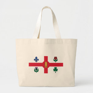 Tasche mit Flagge von Montreal, Kanada