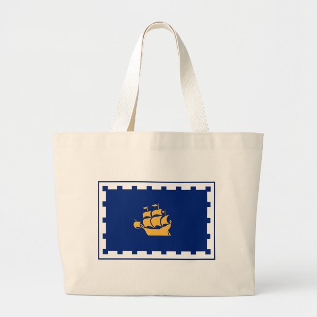 Tasche mit Flagge von Quebec City, Kanada (Vorne)