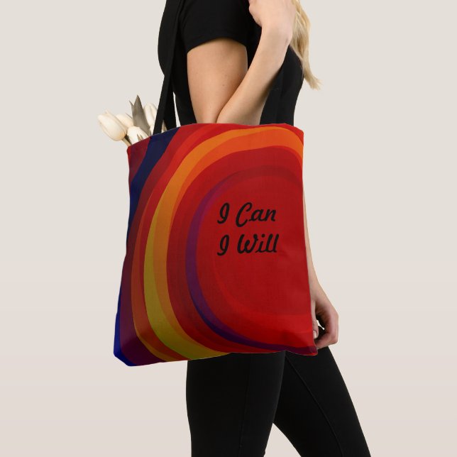 Tasche mit geometrischem Rundschreiben (Von Nahem)