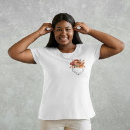 Tasche mit Herbst-Blume T-Shirt