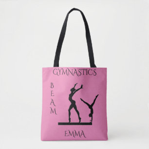 Tasche mit individuelle Name für Gymnastik.