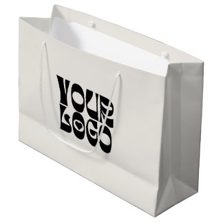 Tasche mit individuellem Firmenlogo als Geschäftsg Große Geschenktüte
