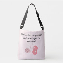 Tasche mit individuellem Namen „Garn ist Selbstfür