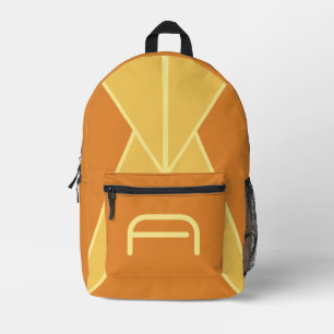 Tasche mit individuellem Text und geometrischem ab