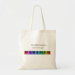 Tasche mit individuellen Klaviertasten für Lehrer 