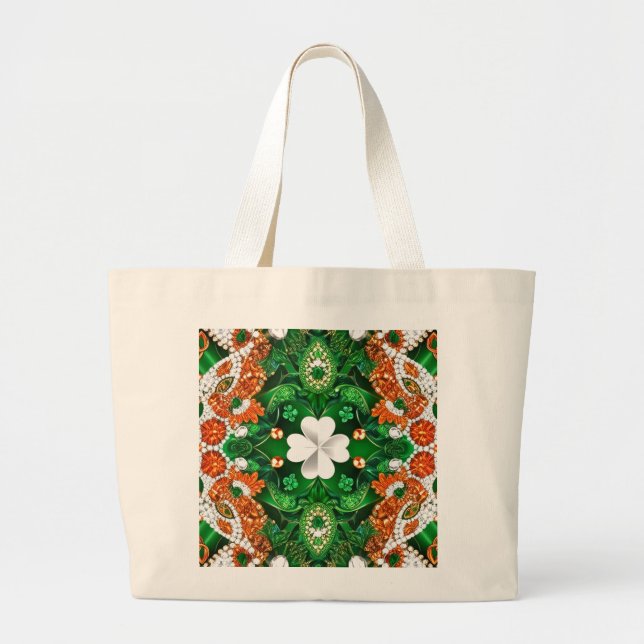 Tasche mit Irland Colors Design (Vorne)