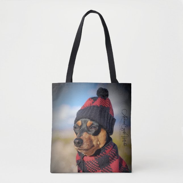 Tasche mit Myles (Vorderseite)