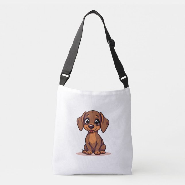 Tasche mit niedlicher Dackel (Vorderseite)