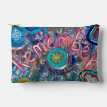 Tasche mit Originalkunst - Erinnere dich daran wer