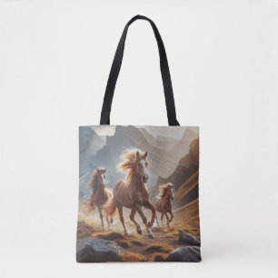 Tasche mit Pferdebild
