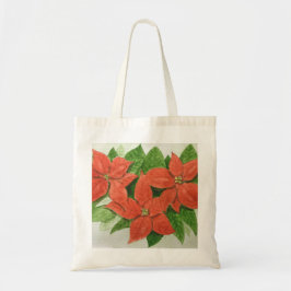 Tasche mit Poinsettia Blume Design