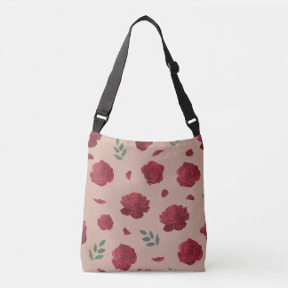 Tasche mit Rosenmuster | Einkaufstasche