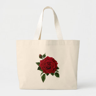 Tasche mit rote Rose