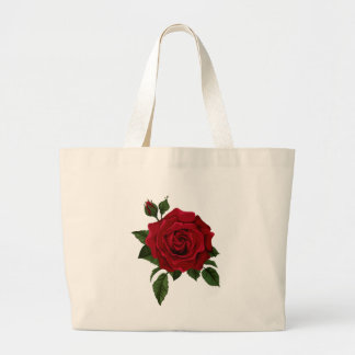 Tasche mit rote Rose
