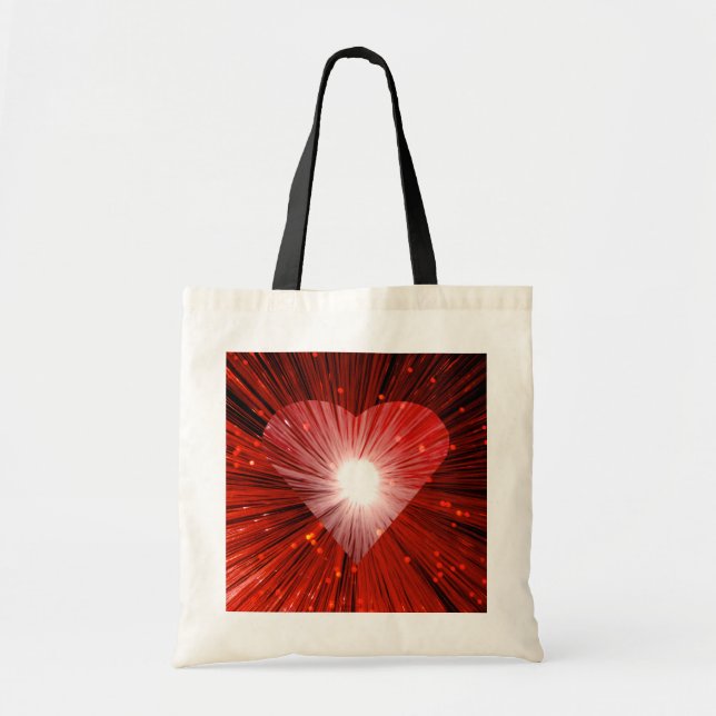 Tasche mit Rotem Herzen (Vorne)