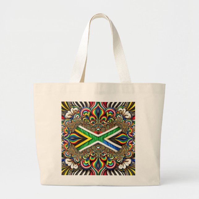 Tasche mit südafrikanischem Farbdesign (Vorne)