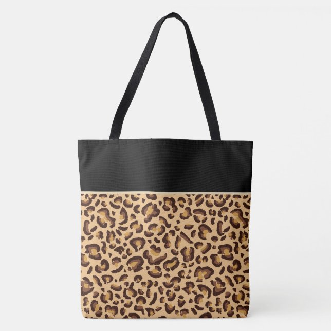 Tasche mit Tierdruck (Vorderseite)