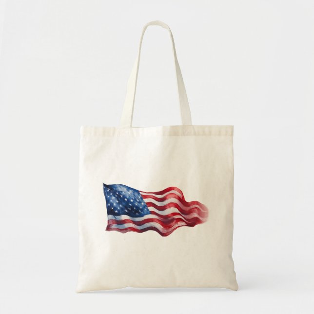 Tasche mit US-Flagge (Vorne)