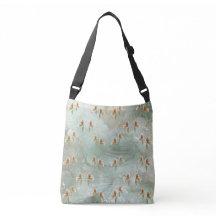 Tasche mit weichem Pfefferminzfarbe