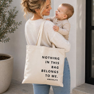 Tasche 'Mom Life Tote Bag' Lustiges Muttergesche