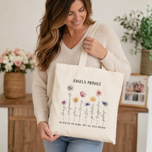 Tasche "Mother in Bloom" (Thoughtful Mother in Bloom Mother's Day Gift)