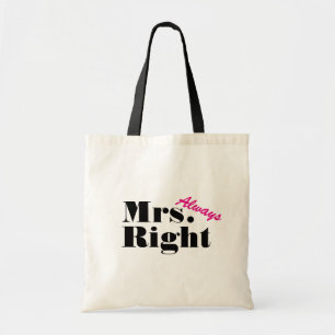 Tasche 'Mrs immer recht' für Frauen
