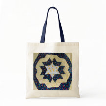 Tasche - Muster für gequilte Star-Blume