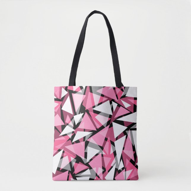 Tasche Nahtlose geometrische Dreiecke Formen m (Vorderseite)