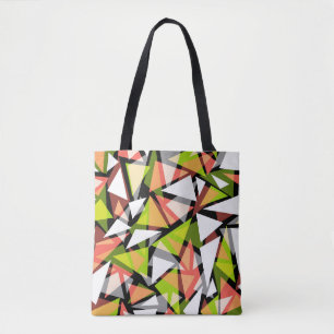 Tasche Nahtlose geometrische Dreiecke Formen m